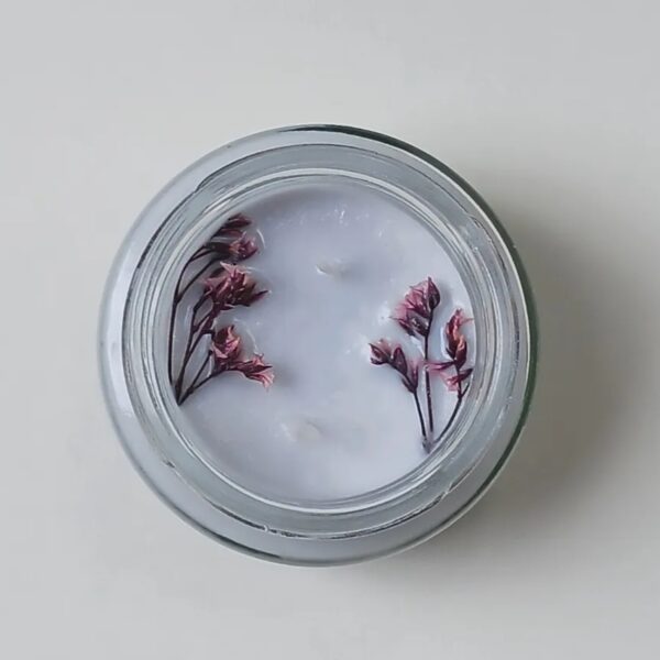 lavender soy wax candle